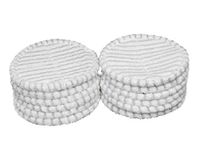 LTWHOME 7.8 Inch Scrubby Mop Pads Fit for Bissell Spinwave 2039 Series 2039A 2124 (Pack of 12)