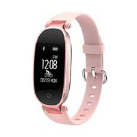 Businda Fitness Tracker Smart Watch for Women, Color Screen Fitness Sleep Monitor Waterproof Smart Bracelet Wristband Watch with Health Sleep Activity Tracker Pedometer for iOS Android