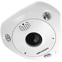 Hikvision DS-2CD63C2F-IVS 4000 X 3072 Network Surveillance Camera, Vandal/Weatherproof, White