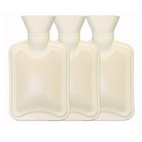 NUOMI 2L Hot Water Bottle Classic Rubber Warm Water Bag Extra Thickened Protective Warm Bag for Hot Therapy, Relieving Cramps, Arthritis, Aches and Pains, No Cover