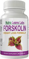 Nutra Leans Labs Forskolin for Weight Loss Pills Tablets Supplement - Capsules with Natural High Quality Forskolin Extract