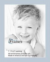 21x27 Fountain Blue / Baby Blue Custom Mat for Picture Frame with 17x23 opening size (Mat Only, Frame NOT Included)