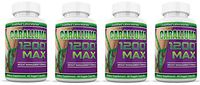 Caralluma 1200 Max Weight Loss Appetite Control Fat Reduction All Natural 1200 MG 4 Bottles