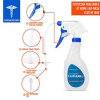 Nuance Medical EarClear Rx Flexible Tip Ear Cleaning Kit with Ear Wax Removal System and 3 Disposable Tips