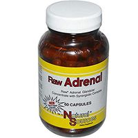 Natural Sources - Raw Adrenal, 60 capsules