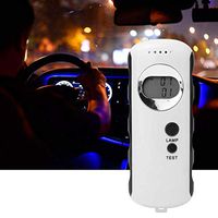 Alcohol Tester, High Precision Mini Portable Digita Alcohol Breath Detector Analyzer Tool