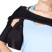 Shoulder Stability Brace Shoulder Subluxation Brace Support Arm Sling for Stroke Hemiplegia Rehabilitation (Left)