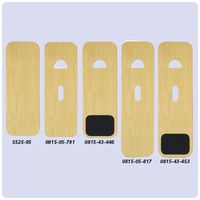 Hardwood Superslide Transfer Board - Medium with 1 hole & non-skid pad