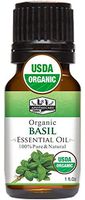 1 fl. Oz Organic Essential Oil Aromatherapy Set, USDA Certified Organic, Top 6, Lavender, Lemongrass, Tea Tree, Eucalyptus, Peppermint, Orange