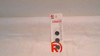 RadioShack 3V CR1616, 3 Pack
