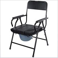 PLLP Medical Rehab Chair, Wheelchair,Drop-Arm Commode Portable Bedside Commode Chair Professional Medical Aid Rehab Chair,Chair Commode Toilet Use As Stand Alone or with Toilet