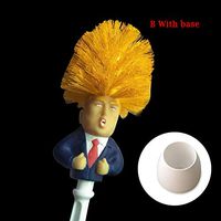 Tenrry 1 Pcs Donald Trump Toilet Bowl Brush Funny Gag Gift Toilet Great Again