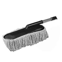 Multifunction Large Microfiber Telescoping Wash Body Duster Brush Dirt Dust Mop Cleaning Tool Dusting Mops Cleaning,Light Grey