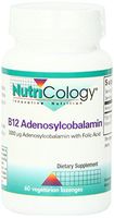Nutricology B12 Adenosylcobalamin Vegetarian Lozenges, 60 Count