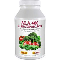 Andrew Lessman Alpha Lipoic Acid ALA 400-120 Capsules – The Universal Anti-Oxidant, Ultra-High Potency Support for Brain, Heart, Liver, Kidneys, Lungs, Energy and Blood Sugar Support, No Additives