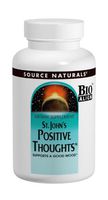 Source Naturals St. John's Positive Thoughts Herbal Supplement - 90 Tablets (Pack of 2)