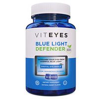 Viteyes Blue Light Defender Gummy Supplement, Dietary Safeguard from Harmful Blue Light, Natural Berry Flavor, 30 Gummies