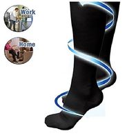 GlobalCareMarket Compression Socks to Improve Blood Circulation and Foot Health (Two Pair)
