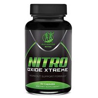 Nitric Oxide L-Arginine Build Muscle Pump Extreme 60 Capsules 1600mg Work Out (1)