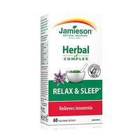 Jamieson Relax And Sleep Food Supplement 60 Capsules