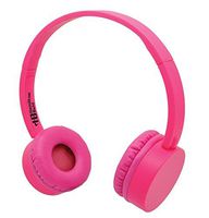 Kidz Phonz Stereo Headphone with in-Line Microphone Color: Pink