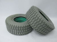 Pair of (2) 9" X 3.50" Solid Foam Filled Tires hoveround wheelchair
