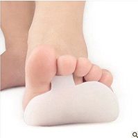 Hiibaby®Gel Ball of Foot Cushion Relieves SEBS Metatarsal Pad Feet Pain Insole Insert Foot Support Gel Pads Forefoot Support Feet Pressure Pain Relief Foot Care (White)