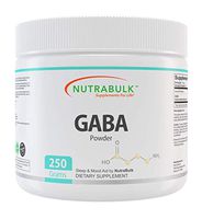 NutraBulk GABA Powder 250 Grams Bottle