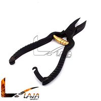 LAJA Imports Best Range of Chiropody Nail Clippers Heavy Duty Toenail Cutters for Thick Nails Ingrown Podiatry (Black Spring Barrel (Gold) Nail Clipper)