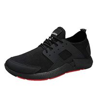 Mens Running Walking Shoes,Males Mesh Lace up Ultra Lightweight Cross-Tied Comfortable Sport Athletic Sneakers
