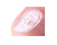 ASKANA D-Shaped Screw in Silicone Nose Pads Nosepads - 15 mm / .6'' 3 Pairs