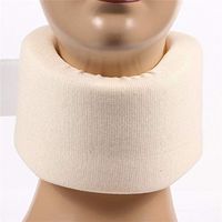 RZDJ Adjustable Foam Neck Brace Collar Dislocation Fix Cervical Pain Relief Posture Corrector Neck Supports Caring Health Care (Size : XL)