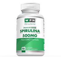 WPN Supplements Spirulina 500mg | Premium Grade | Non GMO Formula |