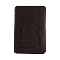 Genuine Leather 4” x 6” Notepad Holder with Pen Holder and Card Slot, Brown