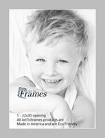 22x30 Gray / TV Grey Custom Mat for Picture Frame with 18x26 opening size (Mat Only, Frame NOT Included)