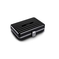 Hongyushanghang Cigarette Case, Cedar Wood Cigar Box, Natural Mellow Snow Wood Cigarette Case, Built-in Elastic Band Portable, Sealed Moisturizing Cigarette Case, 10 Pieces, Experience Thin