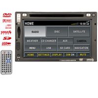 In-Dash AM/FM/Weather Band DVD Receiver with 7" LCD and Touch Screen Control