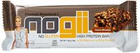 NoGii High Protein Nutritional Bar, Cocoa Brownie, 12 Count