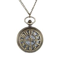 Mens Watches,Fxbar Retro Roman Numerals Pocket Watch Child Baby Gift Necklace Watches Commemorative Clock(G)