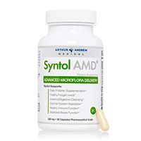 Arthur Andrew Medical - Syntol AMD, Gentle Yeast Cleanse, Supports Digestion with Probiotics and Enzymes, Non-GMO, Vegan, Gluten Free, 90 Capsules