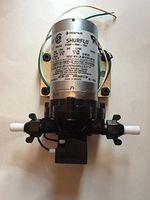 Shurflo Industrial Pump 2088-594-154 w/ (2) Shurflo 1/2" Swivel Fittings (234-2926)