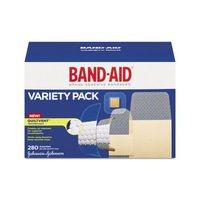 Band Aid Adhesive Bandages Variety Pack, 280 Count