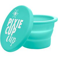 Pixie Cup Cup - Collapsible Silicone Cup for Sterilizing Menstrual Cups and Storing Your Period Cup - Foldable for Travel