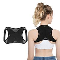 JUMERY-Adjustable Back Braces Spinal Support, Lightweight Breathable Soft Posture Corrector For Women, Adjustable Back Posture Corrector For Men, Effective Comfortable Best Back Brace For Posture Unde