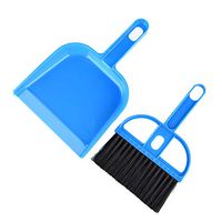 Mini Broom, Cage Cleaner Dustpan and Brush Set Small Mini Broom Set Hand Brooms Small Sweep Broom Dustpan Broom Set for small animals, Kids, Desk, Drawer