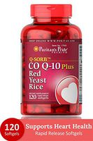 Puritan's Pride Q-Sorb CoQ10 Plus Red Yeast Rice-120 Rapid Release Softgels