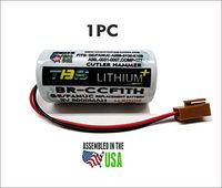 BR-CCF1TH Cutler Hammer CR23500SE-CJ5 PLC Replacement Battery