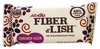 NuGo Fiber d'Lish, Cinnamon Raisin, 25.4 oz, 16 ct