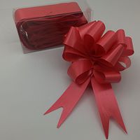 FQTANJU 10 Pieces 30 mm Width, Pull Bow, Large, Red