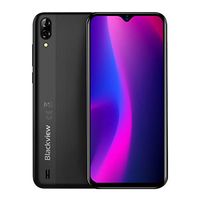 Smart Phones HA A60, 1GB+16GB, Dual Rear Cameras, 4080mAh Battery, 6.1 inch Android 8.1 GO MTK6580A Quad Core up to 1.3GHz, Network: 3G, Dual SIM(Black) (Color : Black)